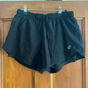 New Balance Women's Athletic Black Shorts